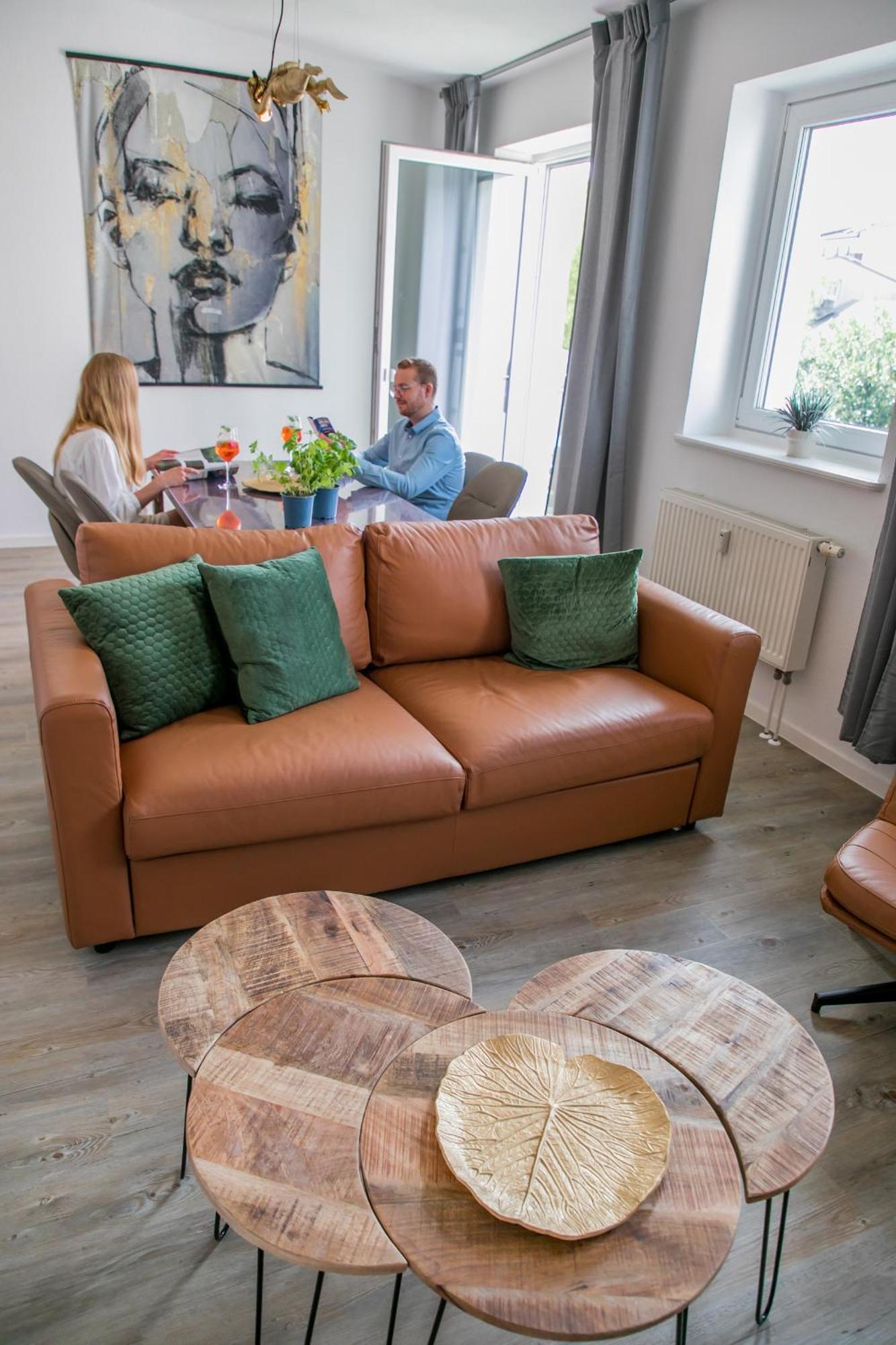 City Apartment "Hans Seat" Rostock Mit Rooftop-Terrasse Exterior photo
